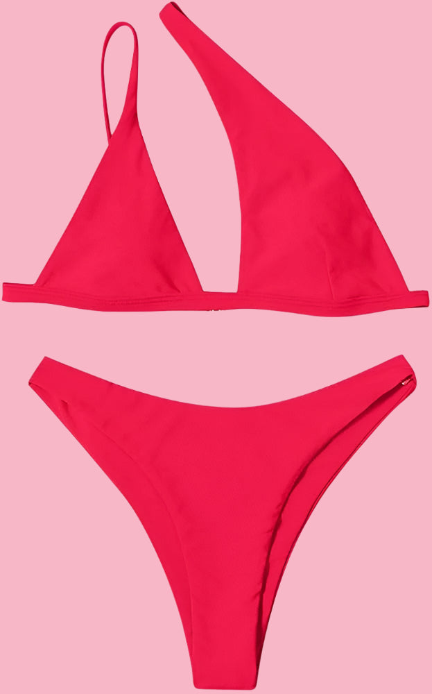 Asymmetrical Bikini Set